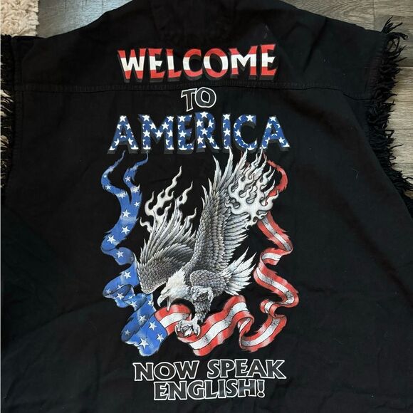 MENS MOTORCYCLE BIKE WEEK VEST TOP SIZE 3XL - Picture 2 of 4